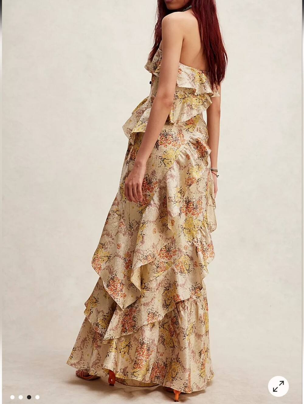Free People Riviera Maxi Dress s4 - Picture 3 of 12